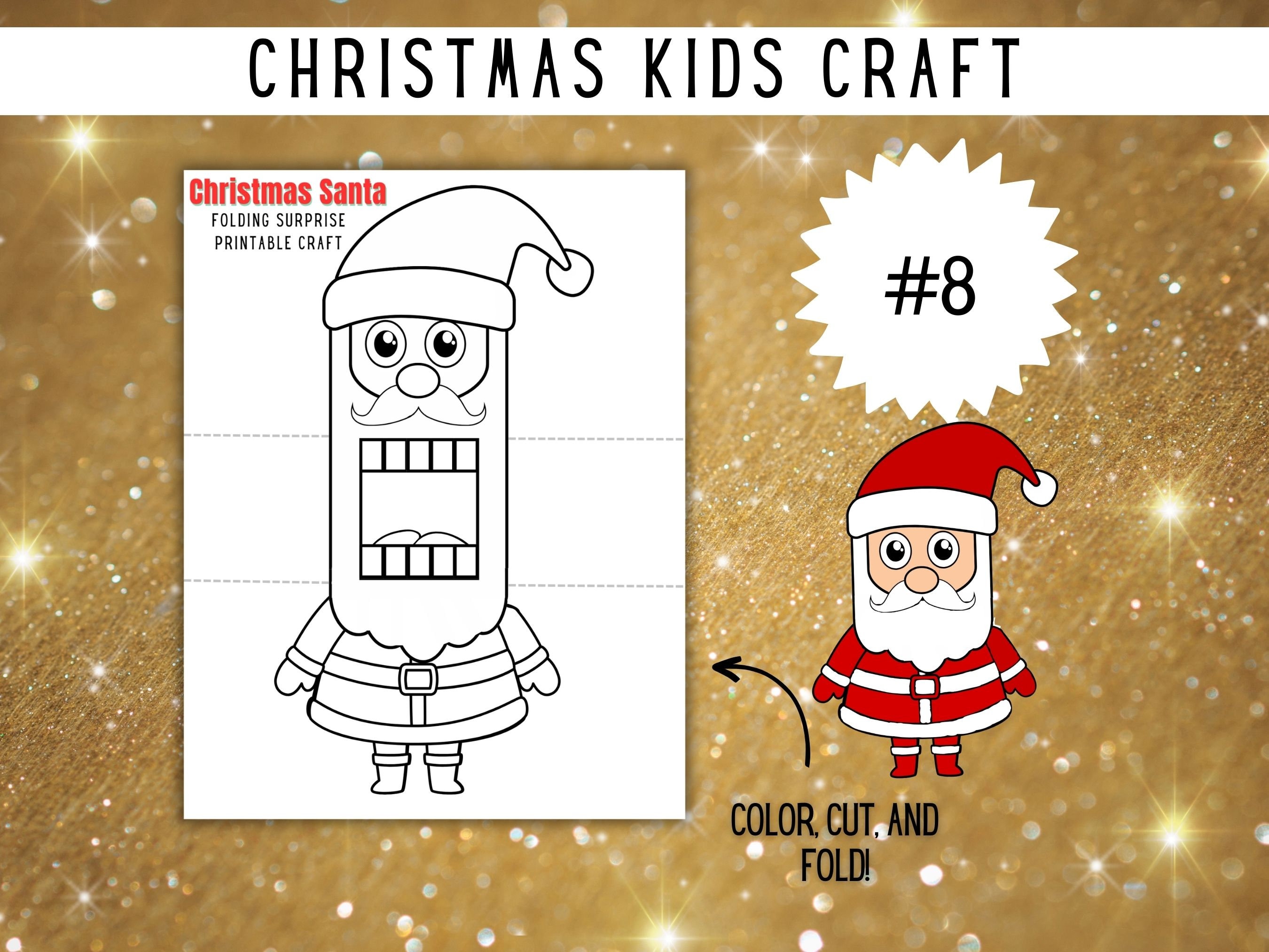 Christmas Crafts for Kids, Printable Kid Crafts, Christmas Activities ...
