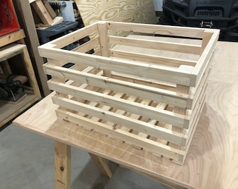 Large Wooden Crate