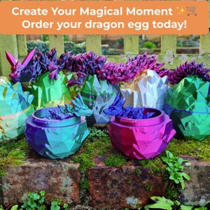 Easter Egg Dragon Egg 3D Printed Dragon Egg Articulated Dragon Crystal Fidget Toy Executive Desk Toys Adults Rose Colorful 12 4f2e8993 7106 4d18 8522 9cd090c9faf6.e72a9b55df083e57b775b5227b6adc1f