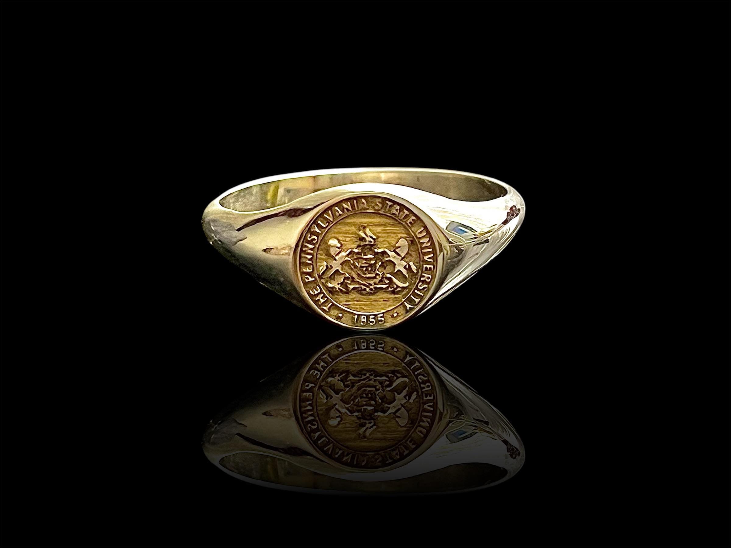 14kt Gold Psu Class Ring Columbia Southern University Class Ring