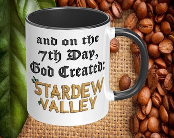 Stardew Valley Coffee Mug: Gamer Gift, 11oz or 15oz Ceramic Mug