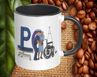 Patient Care Aid Medical Tool Coffee Mug, 11oz or 15oz Ceramic Coffee Mug PCA Appreciation Gift