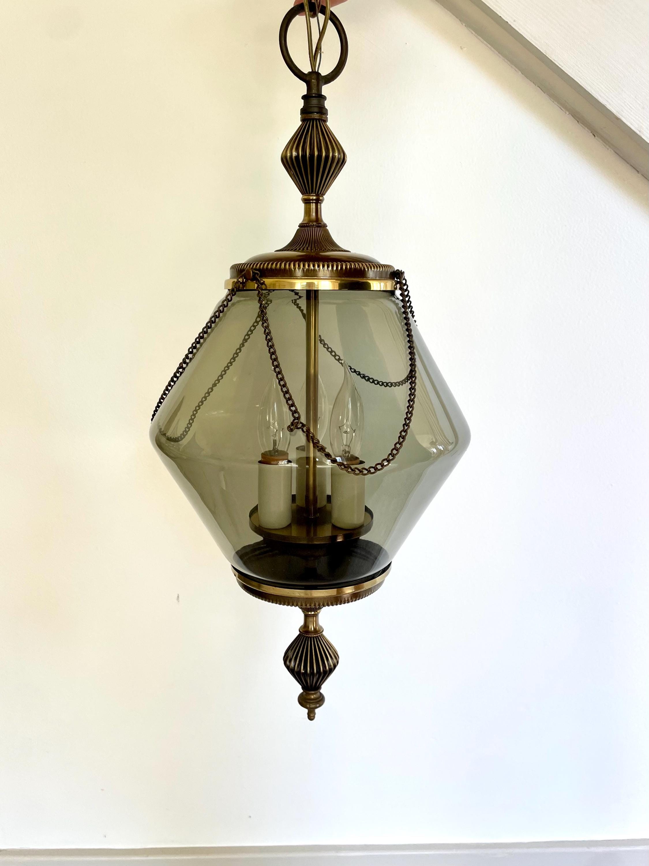 Vintage Thomas Industries Moe Pendant Light