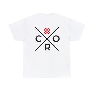 CRO Croatian Graphic T-Shirt White