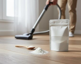 Poudre Aspirateur Parfum Monoï – Désodorisant Maison – Parfum Intérieur – Poudre Parfumée Sol – Maison Fraîche – Produit Ménager Parfumé