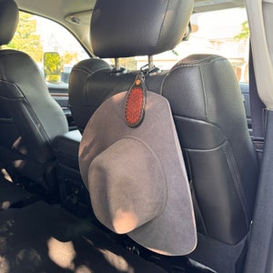 Rope cowboy hat holder for truck new arrivals