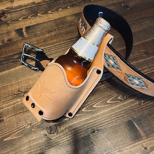 Drink Holster drink koozie drink carrier drink holder beverage holder clip on koozie drink accessory bottle holder cup camping cornhole