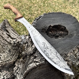 The Skert machete 6mm | gift for him | Hunting knife, kukri