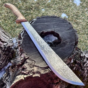 The Skert machete 6mm | gift for him | Hunting knife, kukri
