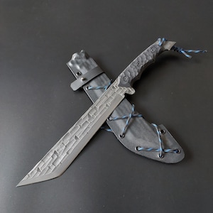 A large machete knife with a solid blade &quot;Daring&quot; | gift for him | Hunting knife, kukri