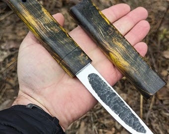 Yakut knife, Forged knife for hunting and fishing (95х18 STEEL)  #591