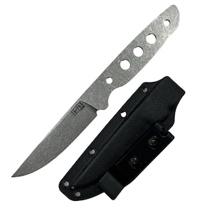 Za-Pas EHO Neck Knife – 1.4116S Steel, Black G10, Kydex Sheath