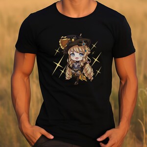 Chibi Navia Shirt - Limited Edition Fan Made Genshin Tee - Gift Idea For Gamer