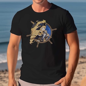 Navia Shirt - Limited Edition Genshin Fan Made Tee - Gift for Video Game and Anime Lovers