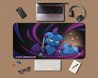 Depresso Gaming Mouse Pad - Palworld Gaming Desk Mat - Fan Made Merch