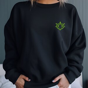 Genshin Dendro Icon Sweatshirt - Video Game Inspired Fan Made Merch - Limited Supply
