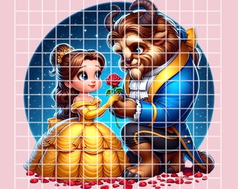 La Bella e la Bestia PNG
