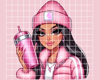 Boujee Girl PNG