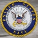 United States Navy Wall Plaque, Wall Art, Retirement Gift, Veteran