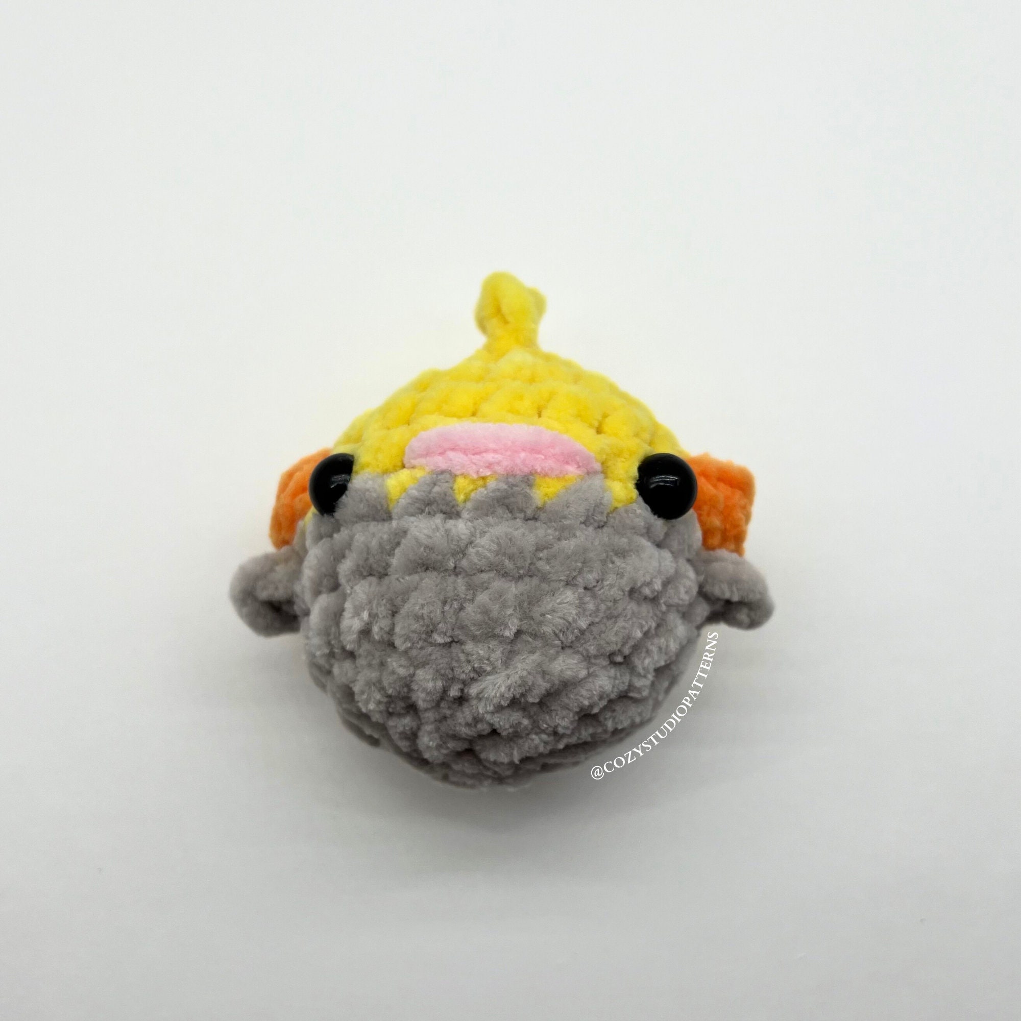 Pattern- Crochet Cockatiel Pattern | Crochet Bird Pattern | Crochet ...
