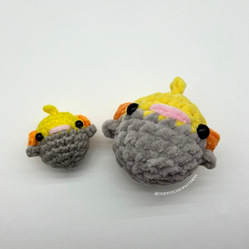 Pattern- Crochet Cockatiel Pattern | Crochet Bird Pattern | Crochet ...