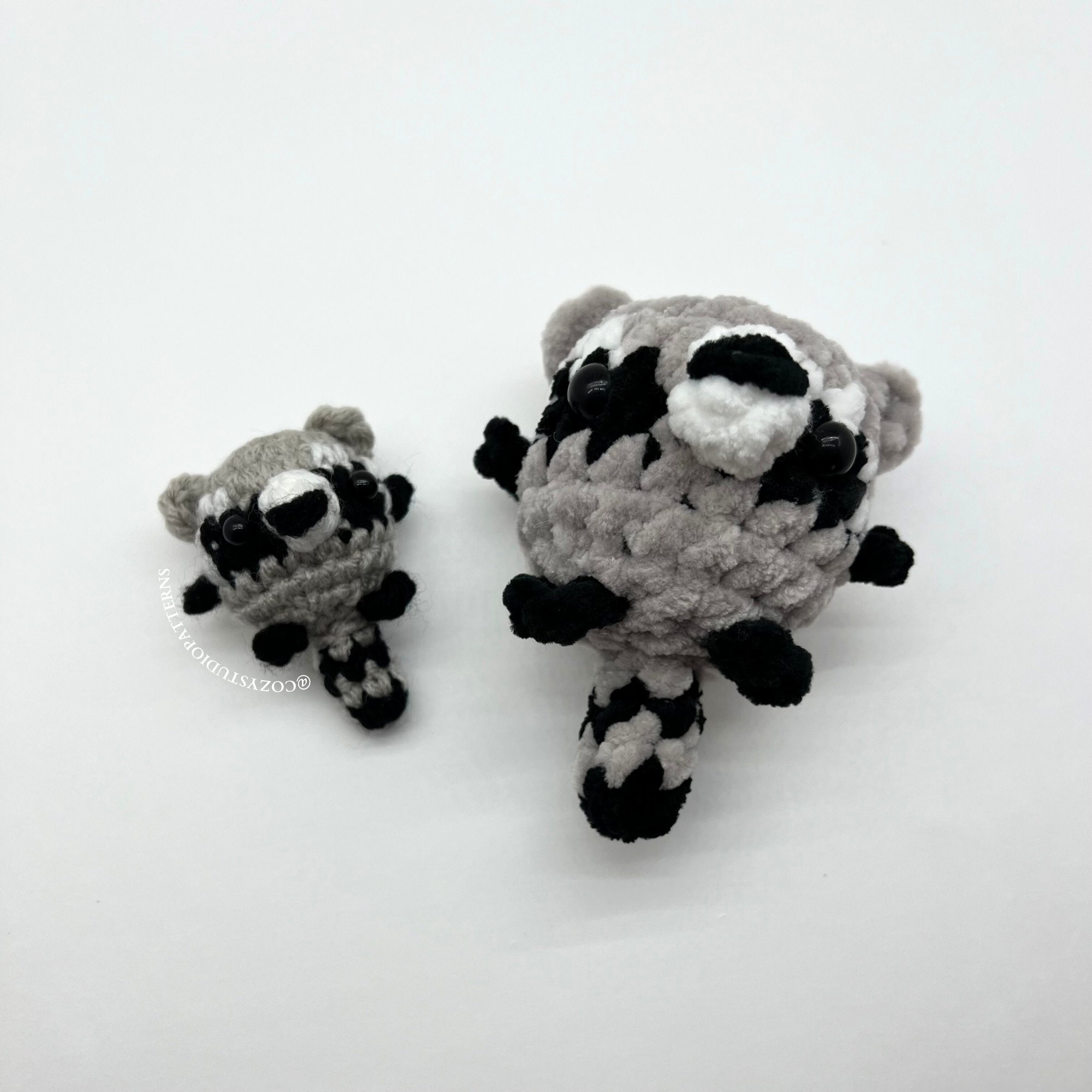Pattern- Crochet Raccoon Pattern | Crochet Woodland Animal Pattern ...
