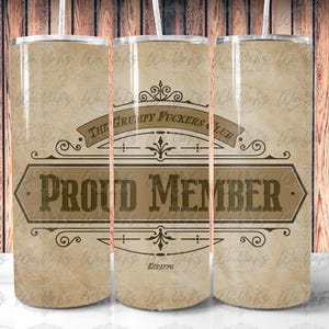 Grumpy F'ers Club - 20oz sublimeringsdesign.