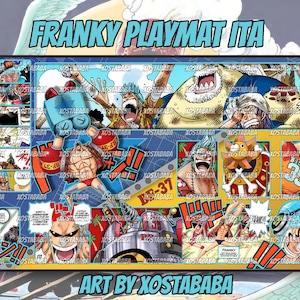 Playmat Jednoczęściowa gra karciana: mata do gry Franky ITA
