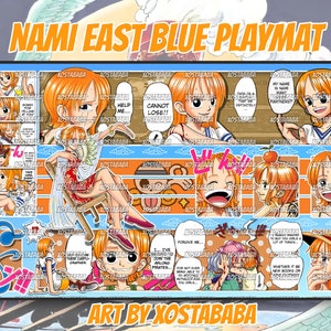 Tappetino da gioco Playmat One Piece Card Game: Nami East Blue