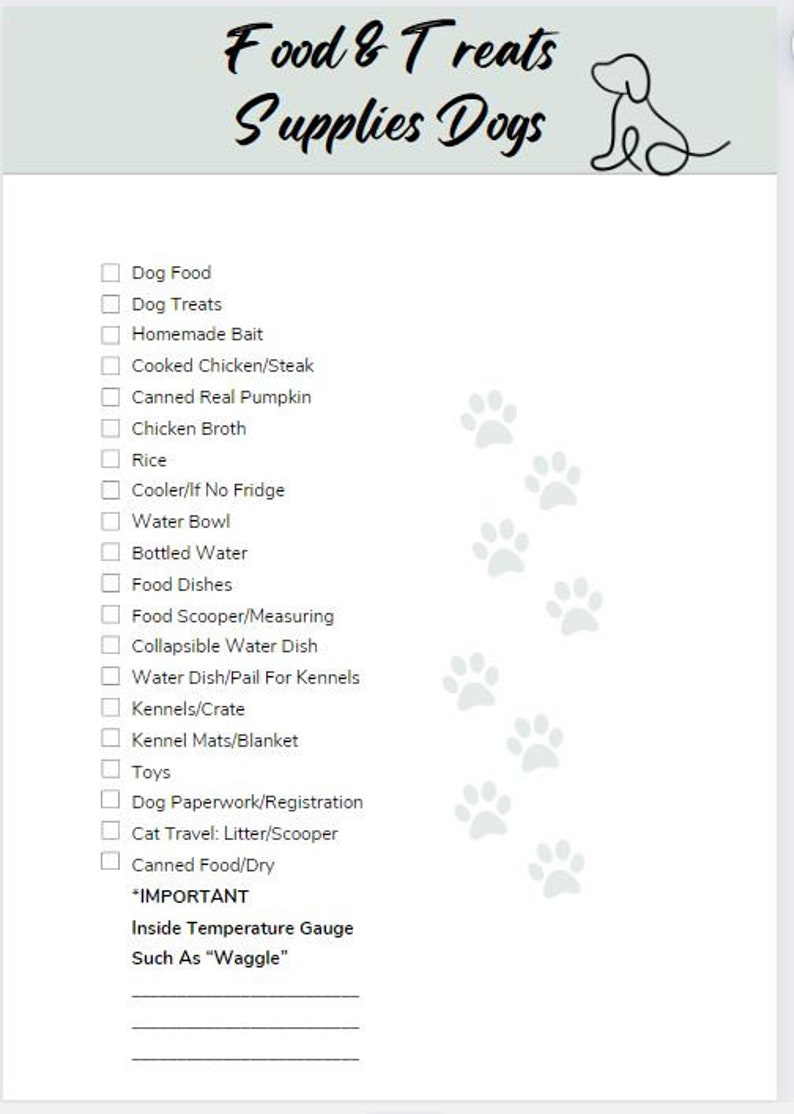 Dog Show RV Camping Checklist, What to Take Traveling to a Dog Show, RV ...