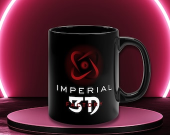 Imperial 3d Factory 11oz Mug | 3 D Print Shop Coffee Mug | Store Merchandise