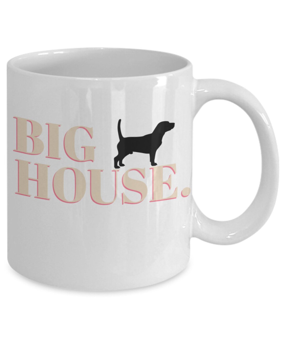 Big Dog House Mug Ceramic Dog House Mug, Dog Lover Coffee, Unique