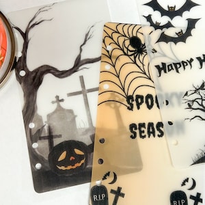 Halloween Dashboards | Binder | Budget Binder | A6  | Fall | Spooky