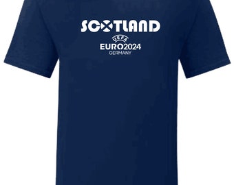 Scotland T-shirts, euros 2024, Scottish T-shirts, Germany euros, we're off to Germany, yes sir I can boogie, no Scotland no party nae pairty