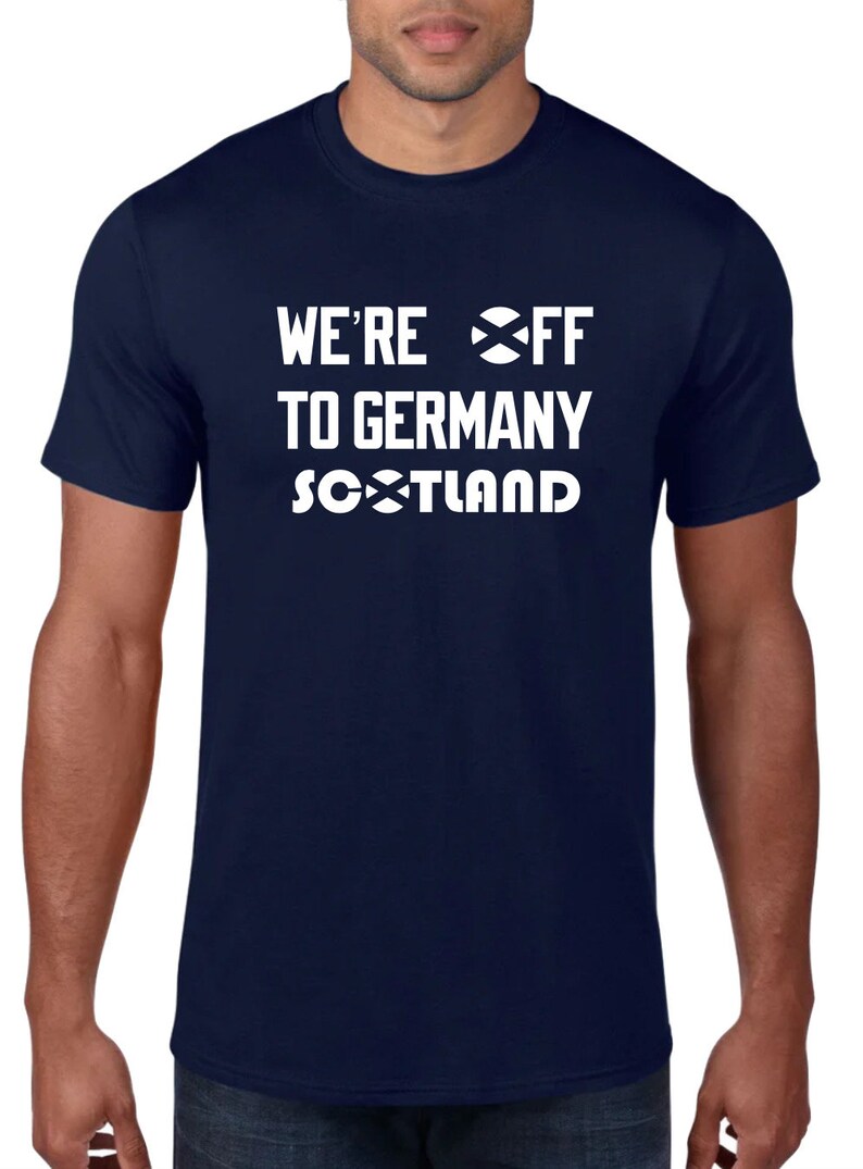 Scotland Tshirts, Euros 2024, Scottish Tshirts, Germany Euros, We're