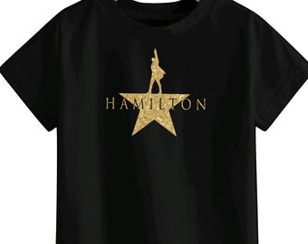 Hamilton the musical tshirt, Alexander Hamilton, kids and adults, matching T-shirts, matchy top, westend broadway, lin-manuel Miranda