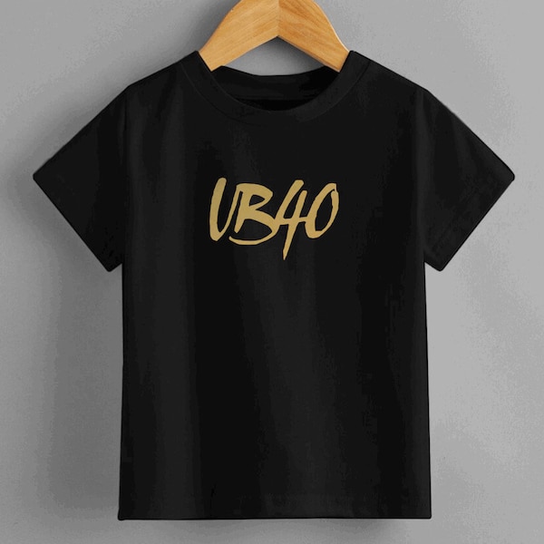 Ub40 T-shirts, ub40 world tour, ub40 merch, featuring Ali Campbell, red red wine, many rivers to cross, in memory of Astro, Unprecedented