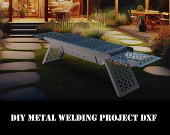 DIY Collapsible Barbeque Grill Project Plans Dxf files, diy weld kit, welding project , diy project, dxf files for plasma laser cnc