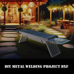 DIY Collapsible Barbeque Grill Project Plans Dxf files, diy weld kit, welding project , diy project, dxf files for plasma laser cnc