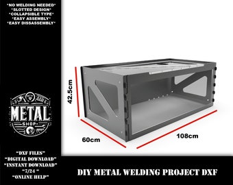Laser Cutter Enclosure DXF: DIY CNC Project (Digital Download)