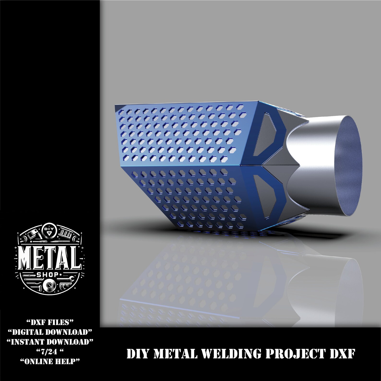 DIY Exhausts Welding Project Dxf Files, Exhaust Metal Welding Kit Plans