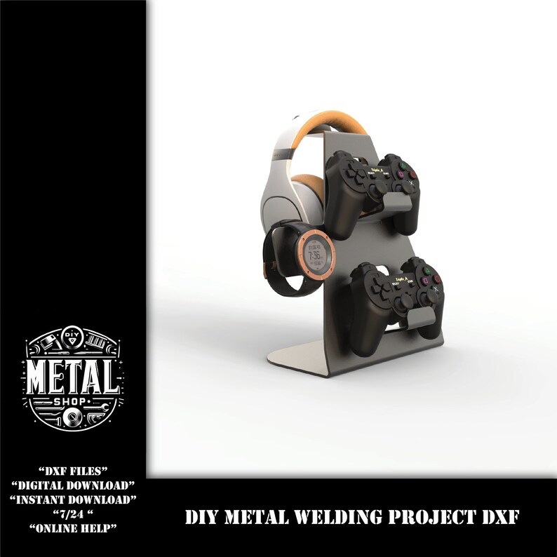 "Metallic harmony in organization! Our DXF DIY metal welding project sculpts raw steel into a refined desktop organizer. Precision welds and thoughtful design converge, creating a functional work of art. #MetalCraft #DIYOrganizer"