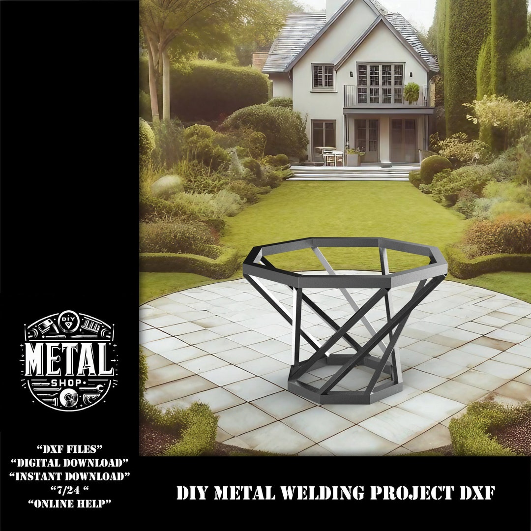 DIY Metal Table Leg Welding Project: 3D Step Files (digital Download ...