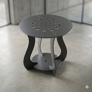 Simple Side Table Welding Kit: 5mm Metal Profile, DIY Project (Digital Download)