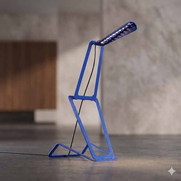 Steampunk skrivbordslampa DXF-mall: DIY metallsvetsningsprojekt (CNC-skurna filer)