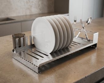 Sheet Metal Kitchen Utensil Tray DXF File: Laser/Plasma Cut Plans