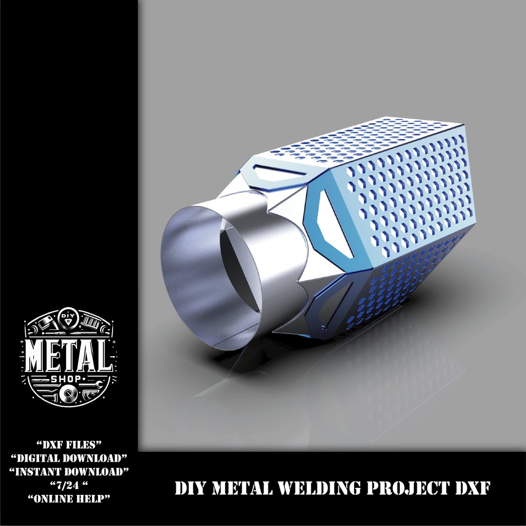 Diy Car Exhausts Welding Project Dxf Files, Exhaust Metal Welding Kit