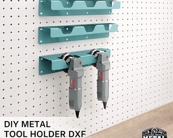 DIY Angle Grinder Holder Stand DXF File: Metal Laser Cut Plans
