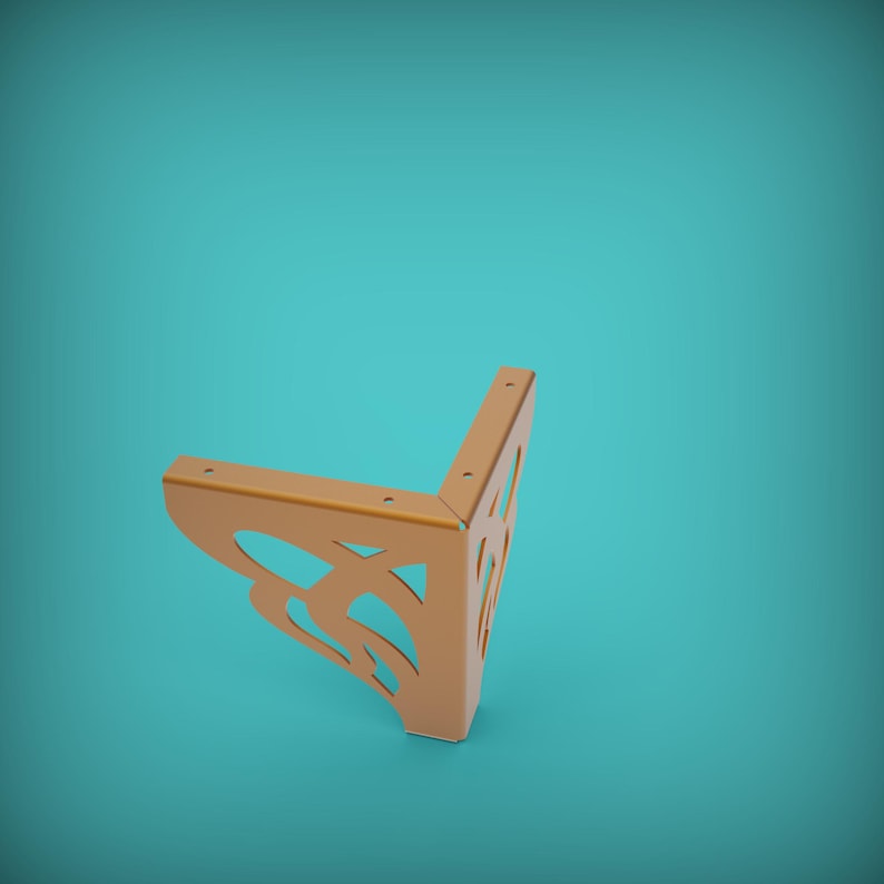 Furniture Leg V3 DXF File: CNC Laser Cut Template - Etsy
