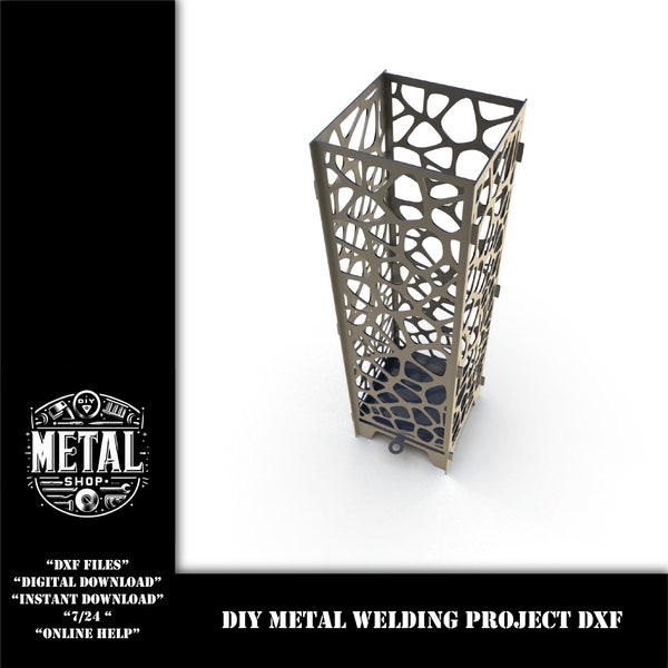 DXF Vertical Firepit , diy weld kit, welding project , diy project, dxf files for plasma ,laser, cnc, dxf files, 3mm cut files